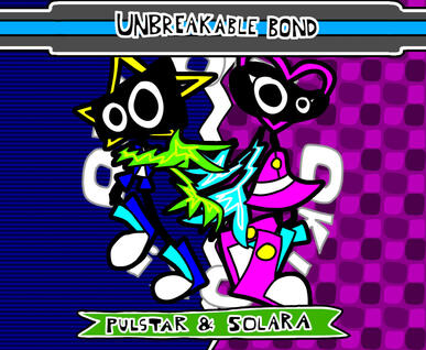 (12/13/2022) funny sonic advance 3 reference with my sona and a female counterpart lol