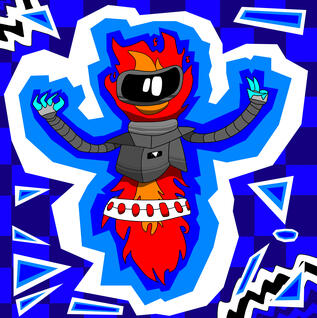 (7/17/2022) my take on someone's alt. fyro design