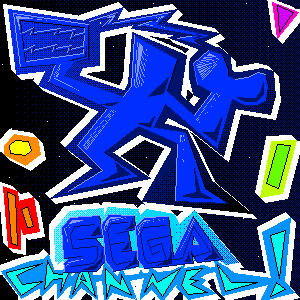 (7/18/2023) fanart of the mascot of sega's sega channel service, sega pat