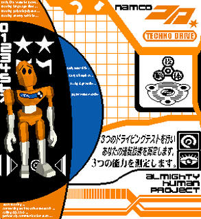 (5/27/2023) fanart of namco's almighty human project games
