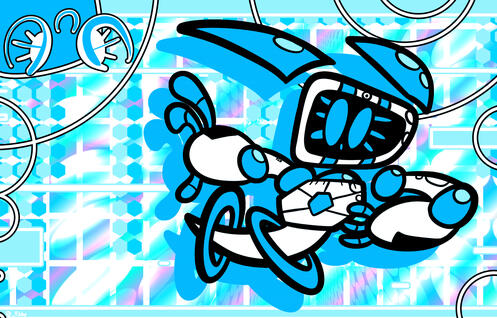 (6/9/2024) fanart of twitter user @Peetorlol's oc a.n.a.