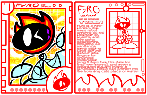 (4/28/2024) first in a series where i draw my ocs as if they had a trading card series lol