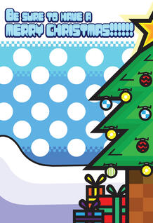 (12/6/2024) christmas poster i had to make for school