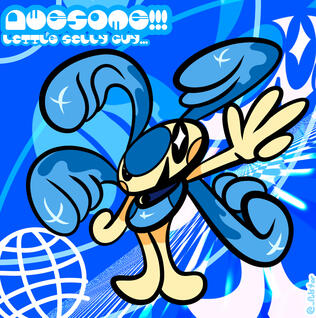 (8/30/2024) fanart of this little guy made by @cheez_catto on twitter