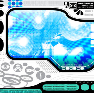 (6/1/2025) cover art i did for the namco arrange album almighty sound express